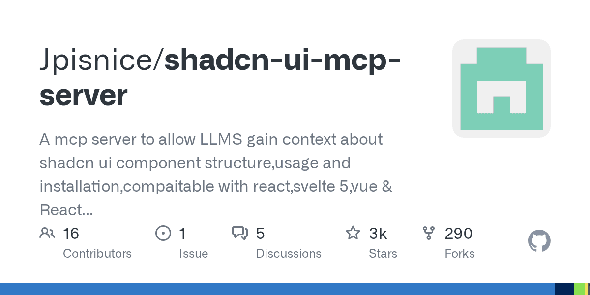 shadcn-ui-mcp-server